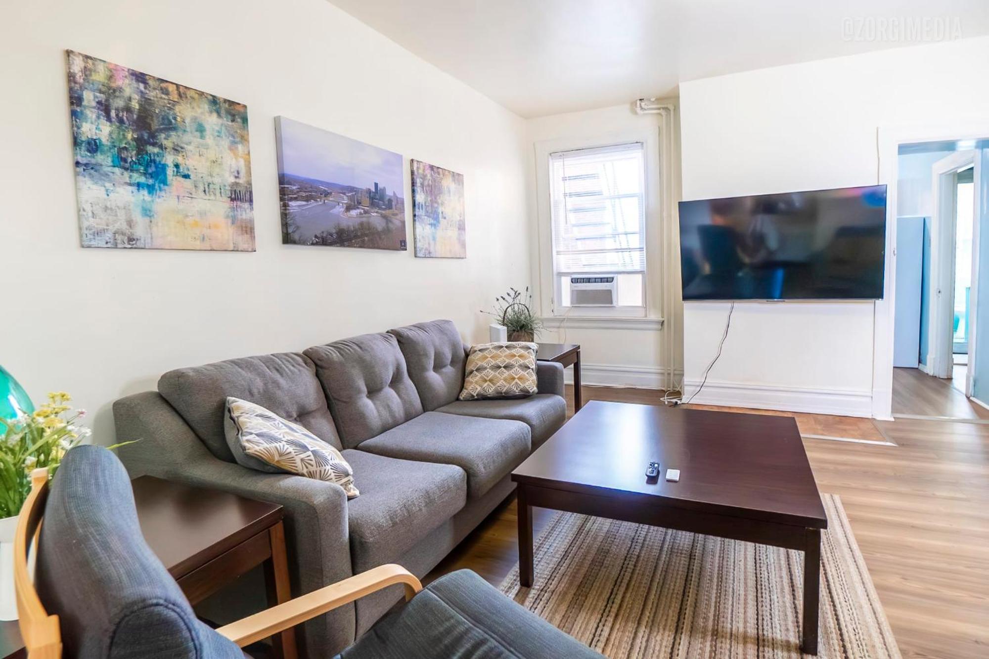 Stylish Apt - 2 Queen Bed - Easy Hospital Access Pittsburgh Exterior foto